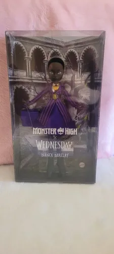 Boneca Monster High x Wednesday Bianca Barclay<br>