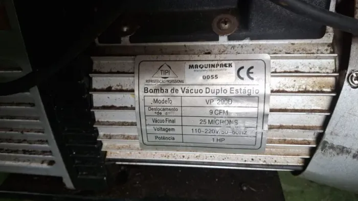 bomba de vacuo ar condicionado 25 micron