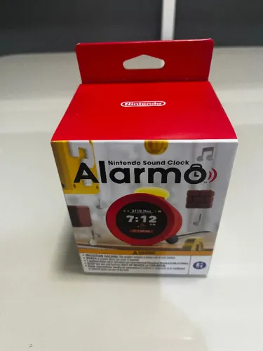 Alarmo Sound Clock despertador Oficial NIntendo