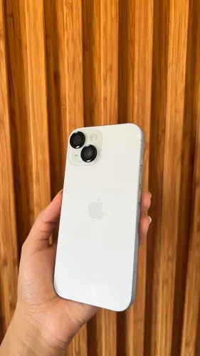 iphone 15 branco azulado 256g