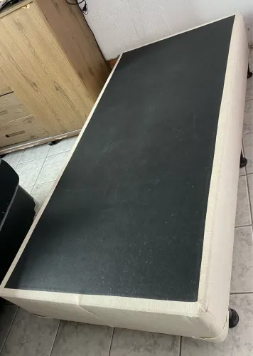Cama box solteiro + colchão solteiro 