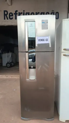 Refrigerador inox frost free Electrolux