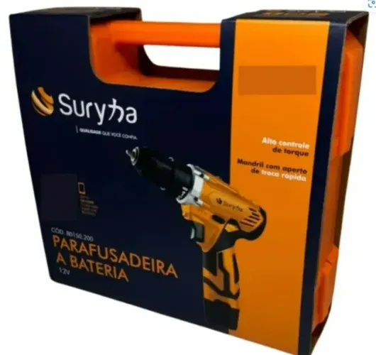 Parafusadeira A Bateria 12v Suryha