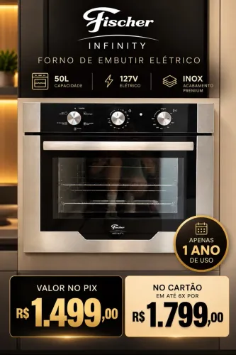 Fogão Cooktop Gás Fischer Infinity 26298
