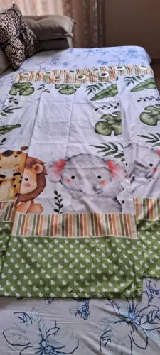 Cortina infantil safari 