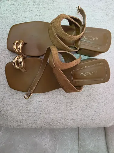 Sandalia linda arezzo