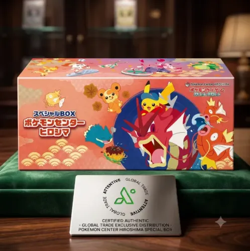 Box Pokémon Center Hiroshima Japonesa Lacrada (Gyarados)