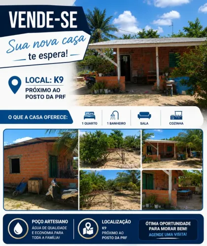 CASA À VENDA - EXCELENTE OPORTUNIDADE!