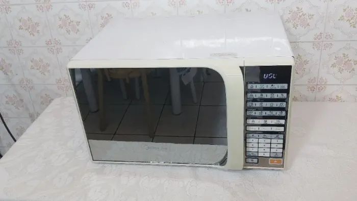 Microondas Midea Espelhado 30 Litros - Voltagem 220V - Retirar no local
