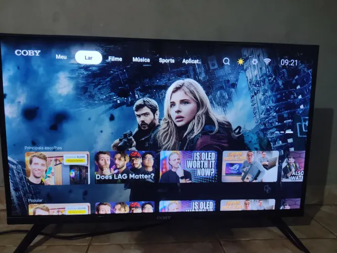 Vendo tv coby 32 polegadas