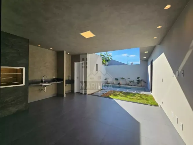 Casa no Condomínio OURO VERDE a venda, 3 suítes (sendo 1 máster), Piscina, Sarandi PR