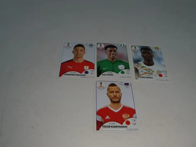 Figurinhas avulsas 2018 (poucas unidades)