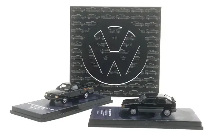 Box Miniaturas Volkswagen Black Edition - 1:64 - BR Classics