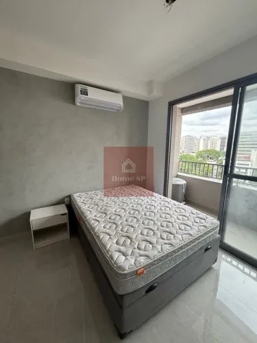 Studio mobiliado 1º aluguel | Rua Quatá, 555 Vila Olímpia