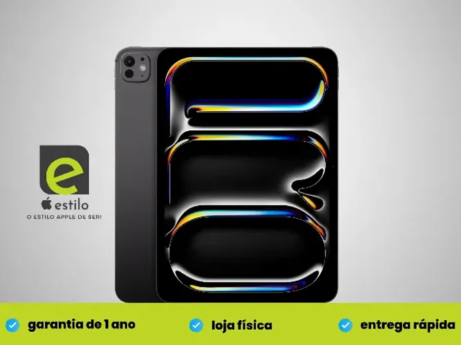 iPad Pro 11" 256GB Wi-Fi M5 - Novo - Loja Física