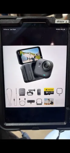 Insta360 Go ultra com acessórios