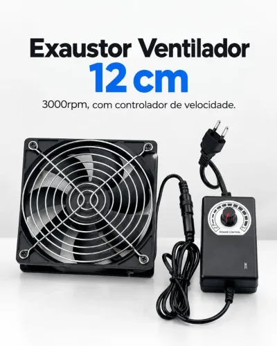 Exaustor Ventilador 12cm