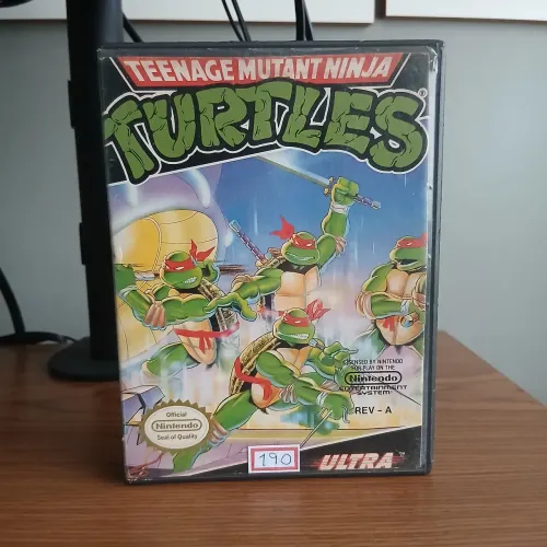 TEENAGE MUTANT NINJA TURTLES ORIGINAL NES