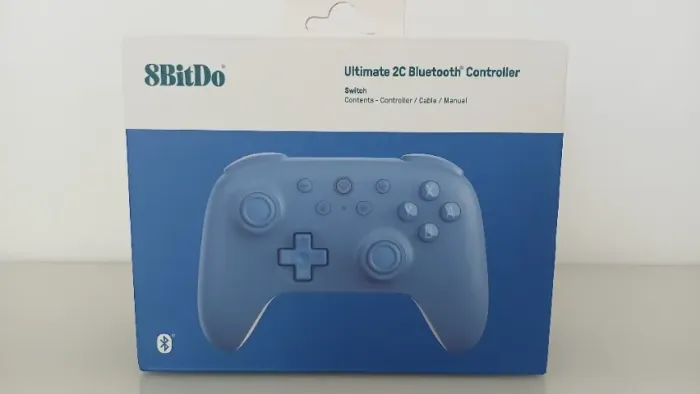 Controle Nintendo Switch 1 e 2 - 8 BitDo Ultimate 2C Bluetooth