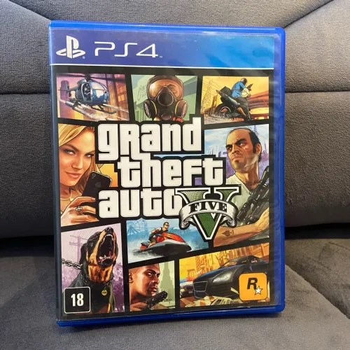 GTA V para PS4 com mapa