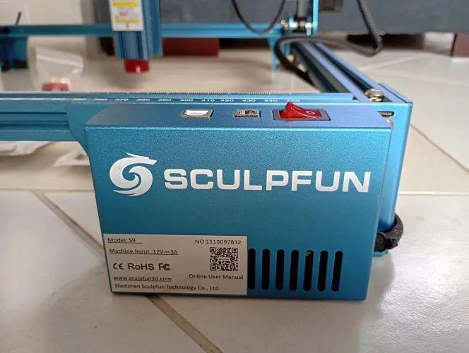 Máquina de corte a laser Sculpfun S9