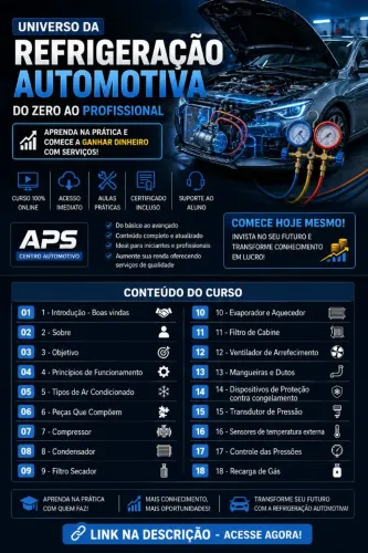 Curso de refrigeração alto motiva 