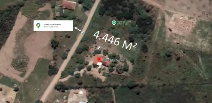 Terreno à Venda em Bezerros - PE | 4.446 m²