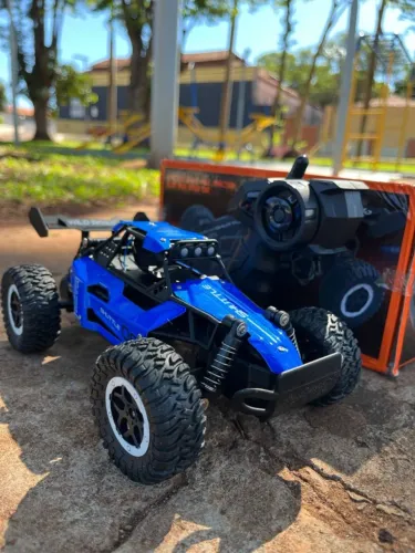 Carro RC Off-Road ZWN 1:16/1:20 com Luz LED - 2WD - Veículo de Escalada para Crianças