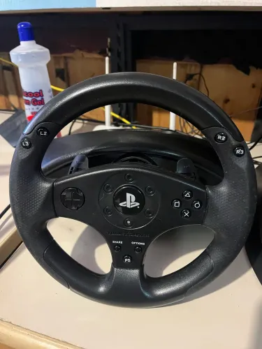 Venda de Thrustmaster T80 racing kit volante+Pedal PS R$ 350,00