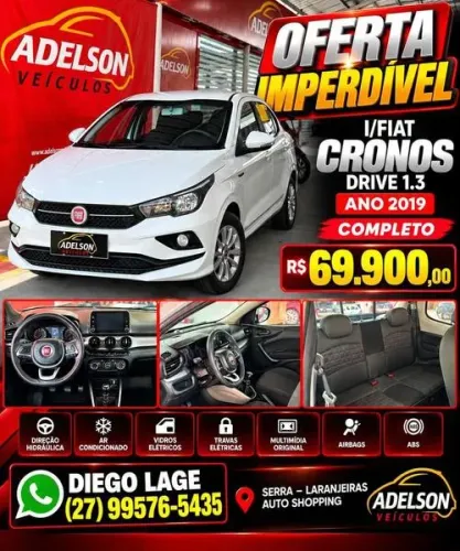 Fiat Cronos Drive 1.3 8V Flex 2019