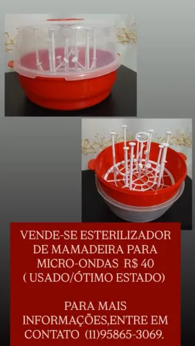 VENDE-SE ESTERILIZADOR DE MAMADEIRA