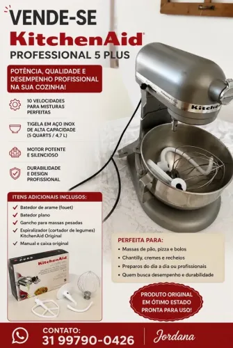 Batedeira Kitchen Aid