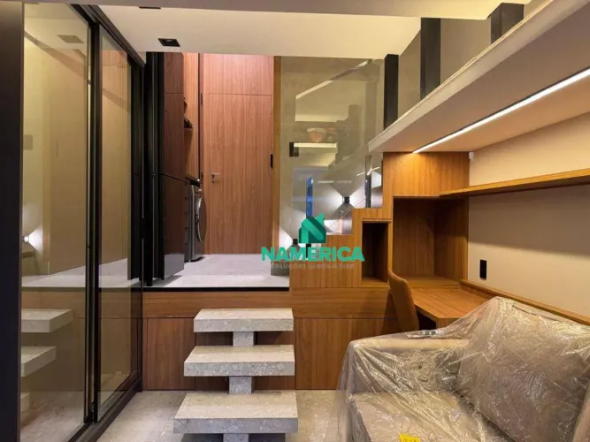 Apartamento com 1 dormitório para alugar, 30 m² por R$ 4.250,01/mês - Santo Amaro - São Pa