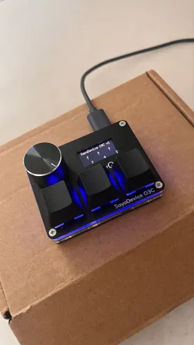 Teclado SayoDevice O3C OSU - Ideal para osu! | Interruptores Magnéticos Lineares