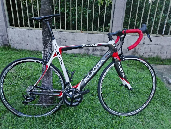 BIKE SPEED KUOTA KREDO ULTRA, CARBONO, SHIMANO 105 11V, TAMANHO 55