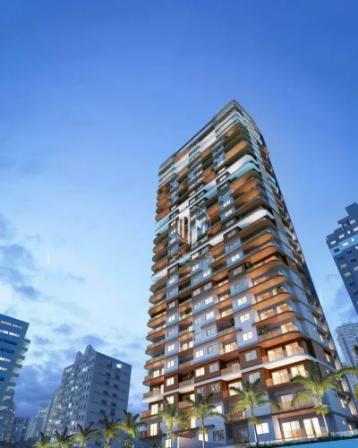 Apartamentos na planta com 02 e 03 Quartos no Jardim Oceania