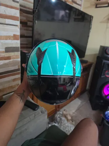 Capacete LS2 ultra verde