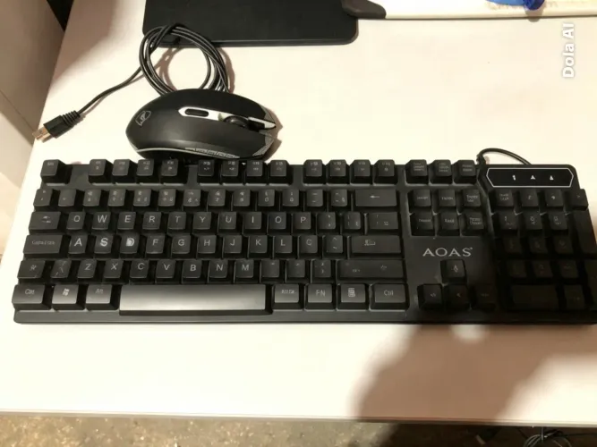 Teclado + Mouse gamer 