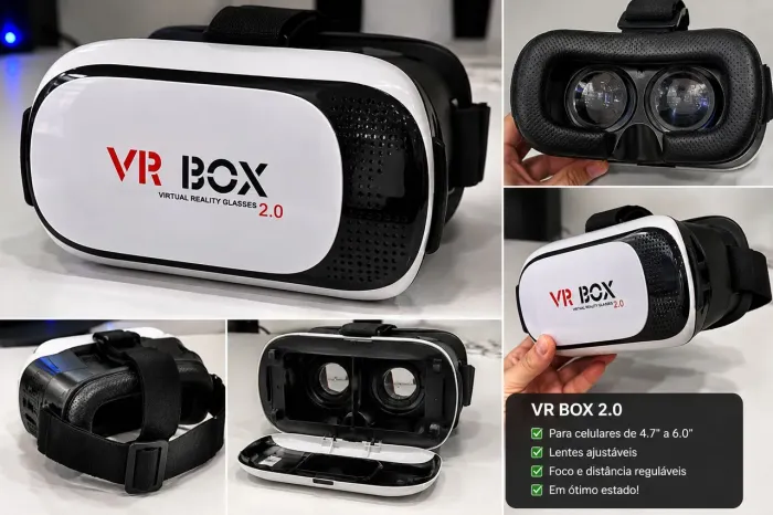Óculos de Realidade Virtual VR Box 2.0