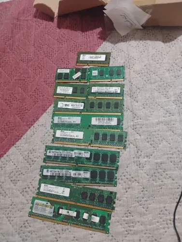Memórias ram de desktop e notebook dd2 e dd3
