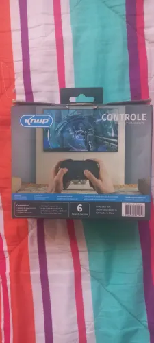 Controle gamer knup