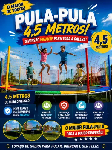Locação pula pula gigante