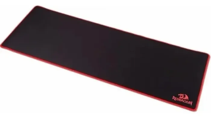 Mouse Pad gamer Redragon Suzaku P003 de borracha e tecido gg 30cm x 80cm x 3mm preto