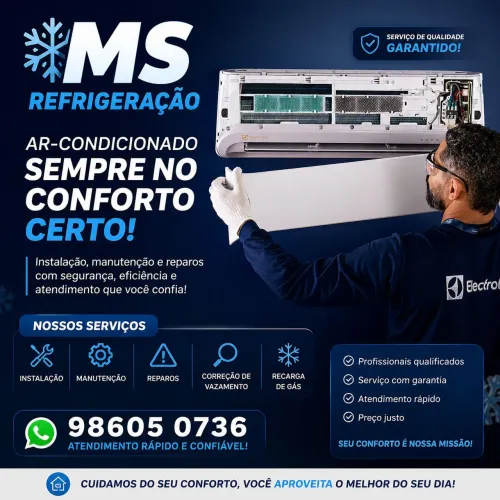 Instalação de ar condicionado promoção......