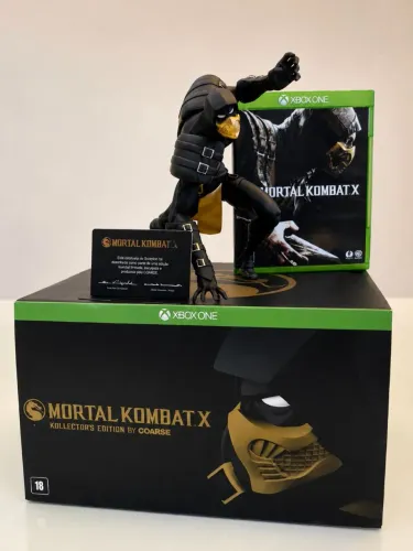 Estátua/Action Figure Scorpion Mortal Kombat X Kollector?s Edition - Xbox One
