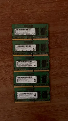 Kit 5 Memórias RAM Notebook 4GB DDR4 3200MHz SMART PC4-3200AA (20GB)
