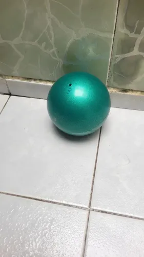 Bola de ginástica rítmica na cor verde