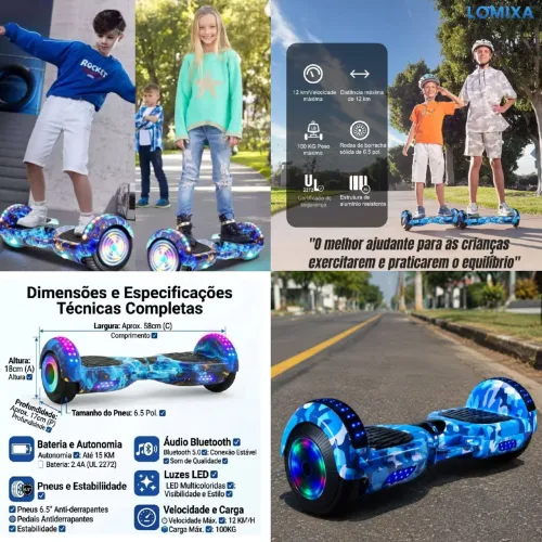 HOVERBOARD / SKATE ELÉTRICO