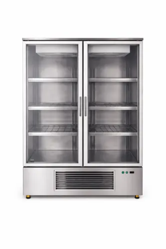 Expositor Freezer 1250mm Vertical 2 Portas Congelados