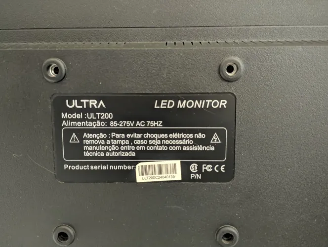 Monitor de 19 polegadas 75htz marca ultra